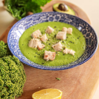 Krémová hráškovo- brokolicová polievka